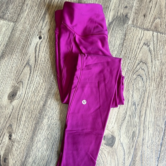 Lululemon fleece lined leggings - Picture 1 of 4